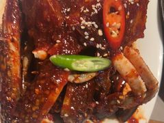 -草家酱蟹炭火烤肉店(珲春南路一店)