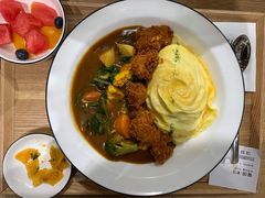 炸鸡块咖喱蛋包饭-池奈·咖喱蛋包饭(熙地港店)