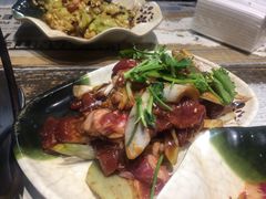 -燚店·铁板鱼蛙·烤肉·烤串(北新桥店)