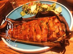 蕉叶柠檬烤清江鱼-中8楼风尚云南菜(颐堤港店)