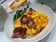 黯然销魂叉烧滑蛋饭-润记·广东餐馆(苏州中心店)