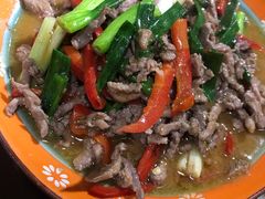 爆炒牛肉-五彩雪域藏餐馆