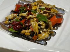 豉椒炒圣子皇-强记海鲜·大排档(蛇口新街店)