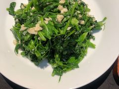 蒜蓉豌豆尖-荣公子创意菜