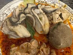 市场买的海蛎子-鑫龙火锅城(青岛分店)