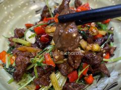 小炒黄牛肉-湖南乡情湘菜馆(罗湖店)