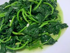 蒜蓉炒番薯叶-巫记鸡饭店