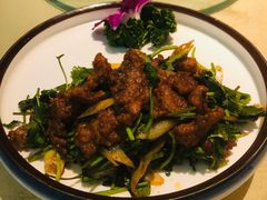 葱爆羊肉-利顺德大饭店·水岸中餐厅(小白楼店)