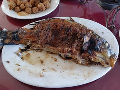 -北京龙庆四季香农家饭庄·灶台鱼·碳烤虹鳟鱼(龙庆峡店)