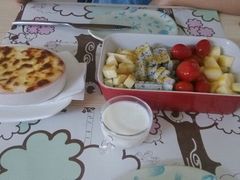 奶香薯泥和彩虹沙拉-吃饼人西餐(南开店)