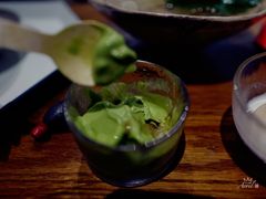 抹茶山葵冰激凌-茶是一枝花泡茶店