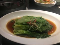 白灼罗马生菜-宝轩渔府·老字号海鲜·正宗津菜(水上店)