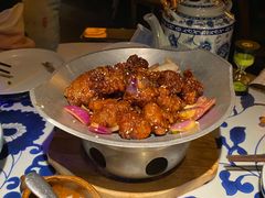 蒜香蜜汁排骨-绿茶餐厅(领展购物广场·中关村店)