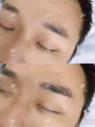 -西施无菌半永久纹绣眉眼影唇轻增发纹发际线