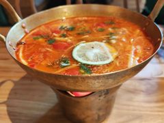 冬阴功罗氏虾汤-普叽普叽泰式茶餐厅(港汇店)