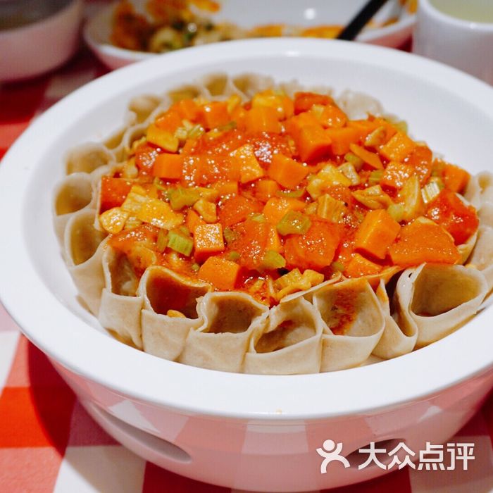 西贝莜面村西红柿浇汁莜面图片-北京西北菜-大众点评网