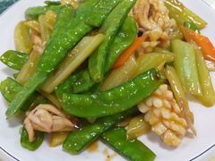 西兰花炒鲜鱿-老字号蛇口德记烧腊饭店·海鲜加工