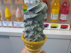 黑芝麻味蛋筒-寺子屋本舗(浅草仲見世小町店)