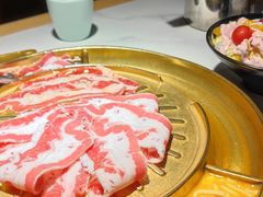 水煎肉-猪啊牛呀羊啊铜盘烤肉(正大广场店)
