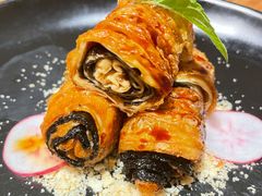 豆皮紫菜卷-朵朵开素食餐厅(后宰门街店)