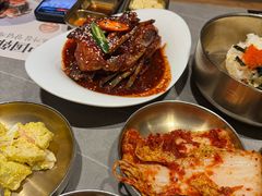 -草家酱蟹炭火烤肉店(珲春南路一店)