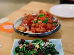 椒香虾仁爆鸡球-陈傻子餐厅(世纪都会店)