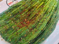 韭菜-明洞串城·烧烤·延边朝鲜族烧烤串专门店(景田店)