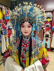 -胭脂猫京剧摄影