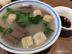 鸭血粉丝汤-香园茶社·金陵小灶(老门东店)