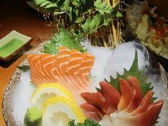 三文鱼刺身-鳗鱼家·深夜食堂(军博店)
