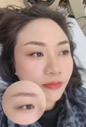 点击看大图 -西施无菌半永久纹绣眉眼影唇轻增发纹发际线