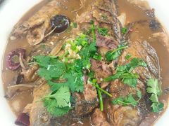 -老码头黑皮肘子锅包肉熏酱水饺(文政街店)