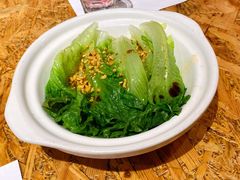 金蒜脆生菜-陈鹏鹏潮汕菜(宝安机场T3航站楼店)