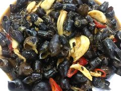 紫苏炒生坑螺-九和鸿禧饭店