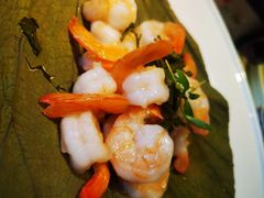 龙井凤尾虾-桂满陇·景观餐厅(新世界店)