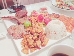 宫廷烤肉拼盘-伊斯坦布尔土耳其清真咖啡餐厅