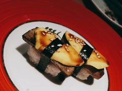 鹅肝芒果握饭-山葵家·创意料理(临平银泰城店)