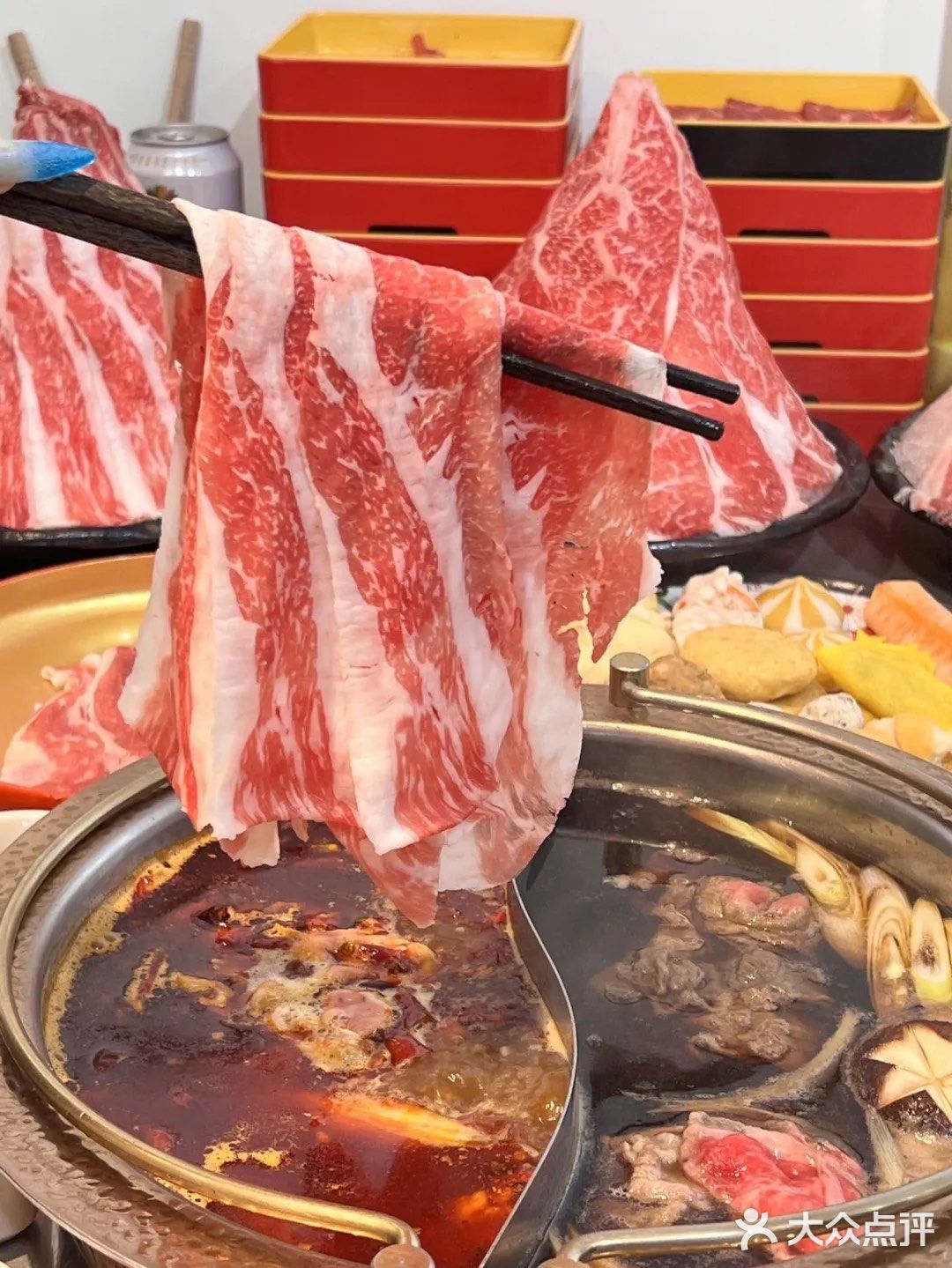 你敢信？和牛火锅还能这样畅吃？ 