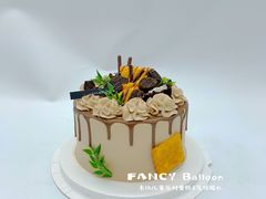 -卡比儿童蛋糕·心意定制·低脂零卡糖动物奶油FancyBALLOON(滨海店)