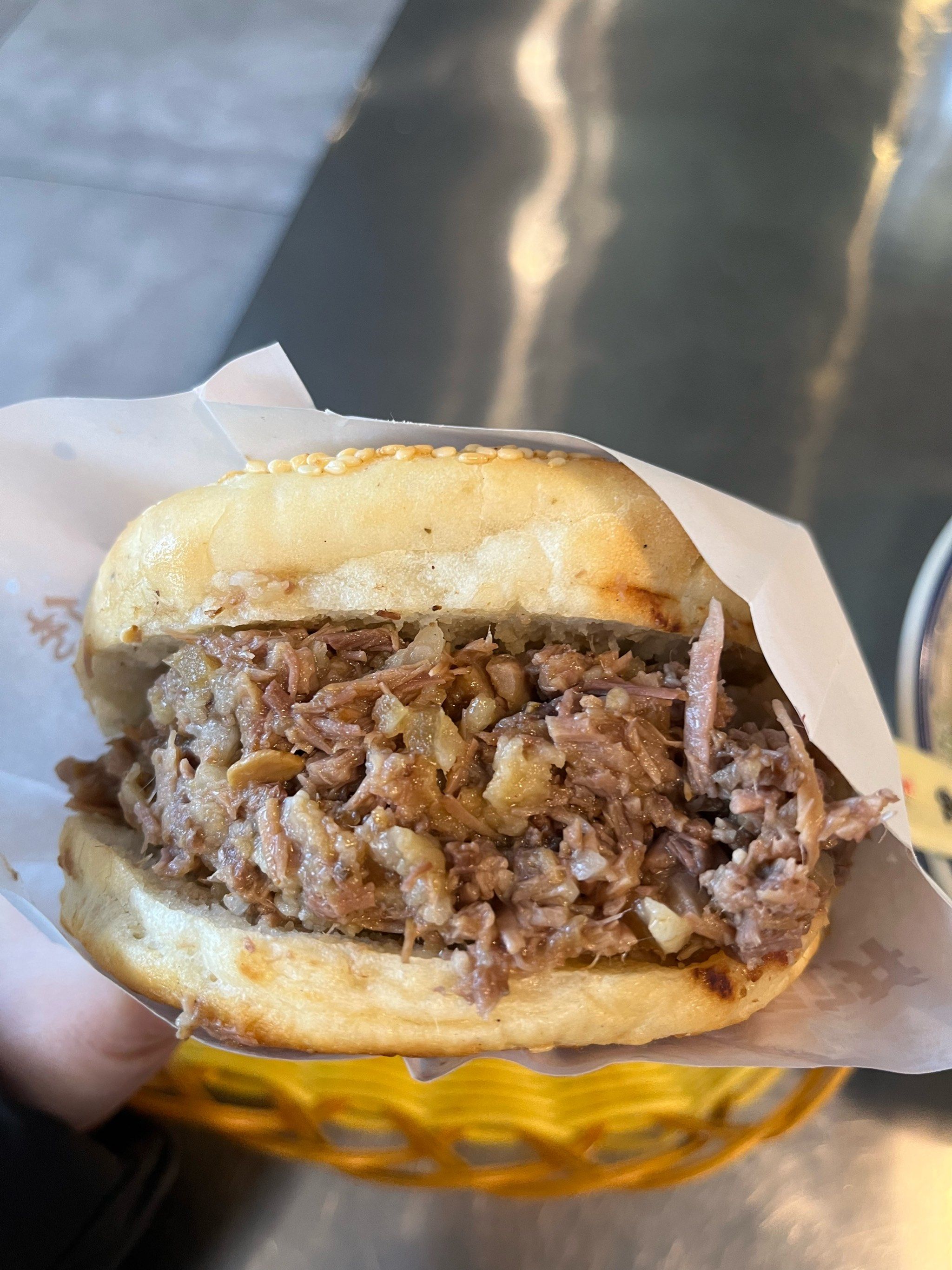 真正的牛肉烧饼!满满的都是肉!