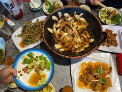 -华盛园卷子王农家菜水库鱼