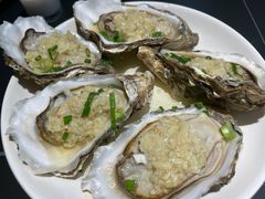 生蚝蒜蓉蒸-鑫悦楼煎蟹·16年海鲜大排档