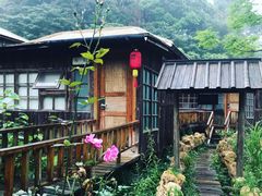 -天门沟九州驿站树上汤泉