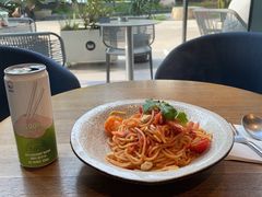 意式大虾配茄汁酱意面-wagas(暖山店)