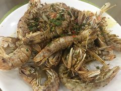 椒盐皮皮虾-顺峰渔港中国人的餐厅