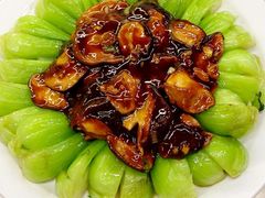 香菇肉粒扒糖菜-萍香园饭店(吉林九中店)