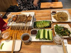 烤羔羊肉串-木屋烧烤(创业店)
