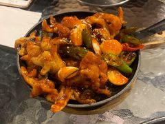 辣烤鸡爪-富乐满韩国正宗炸鸡韩国料理(虹泉路店)