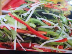老虎菜-阿布都新疆美食