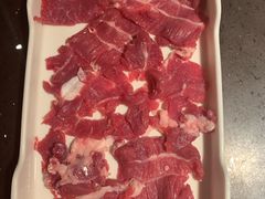 现切小黄牛肉-锅说大脸毛肚重庆老火锅(佐阾店)